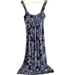 Fresh Produce empire waist maxi dress S